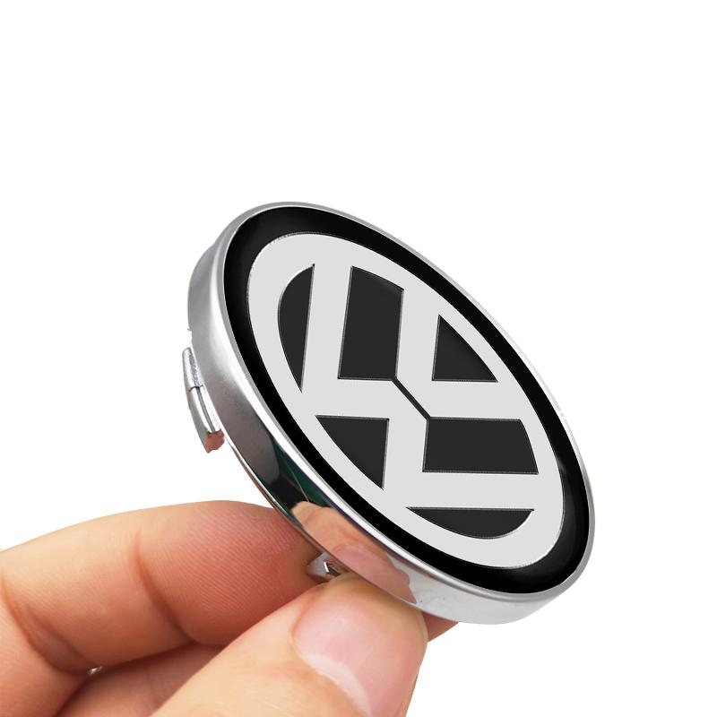 4 Stück 60MM Auto Radmitte Nabenkappe Autozubehör Für Volkswagen B5 B6 B7 T4 T5 Golf 4 5 6 7 Polo Passat Tiguan Jetta Gol