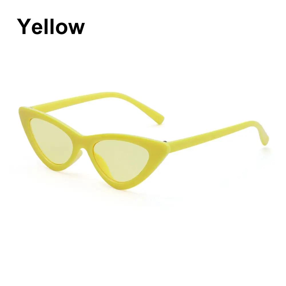 Vintage Neue Cat Eye Kinder Sonnenbrille Jungen Mädchen Kleine Dreieck Rahmen Geschenk Sonnenbrille Kinder Baby Oculos De Sol Infantil UV400