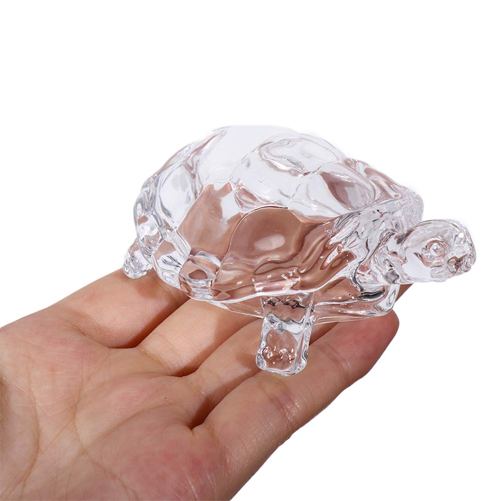 Chinese Feng Shui Home Decoration Tortoise Statue Craft Gift Desktop Ornament Crystal Turtle