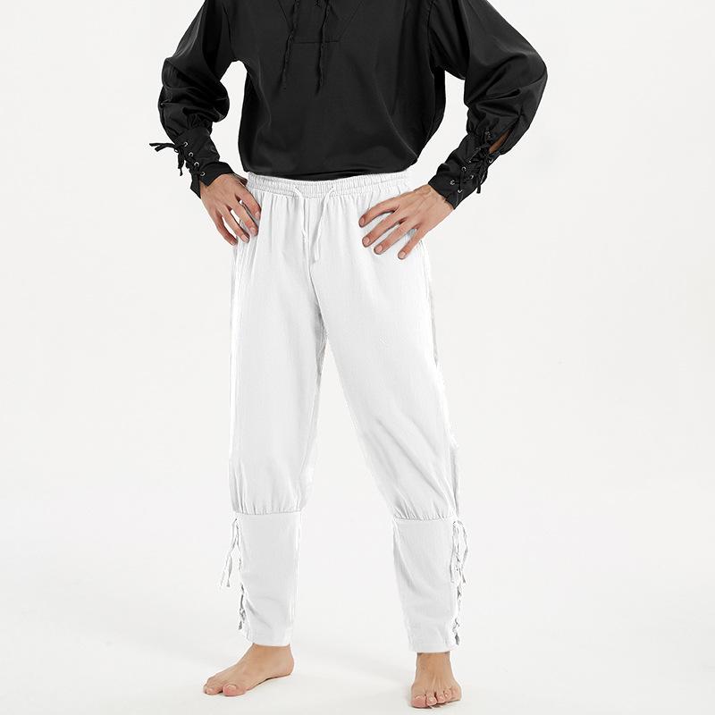 Men's Loose Large Size Casual Sweatpants Medieval Vintage Casual Pants