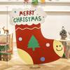 Ornamenti di Natale a Tema Babbo Natale: Set Scena Oggetto di Scena per Foto Vacanze all'Aperto