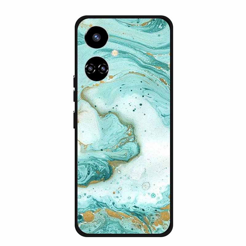 For Tecno Camon 19 Cases 19Neo 19Pro 4G 5G Marble Soft TPU Silicone Back Covers for Tecno Camon 19 Pro 5G Cases Shockproof Shell