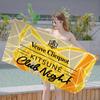 V-Veuve C-clicquot Große Mikrofaser-Strandtücher Schnelltrocknendes Handtuch Sandstrandtücher Poolhandtuch Für Reisen Schwimmbad Yoga