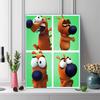 Pat the Dog.40 100% Round Full Drill 5D DIY Diamond Painting Embroidery Cross Stitch Rhinestone Décor