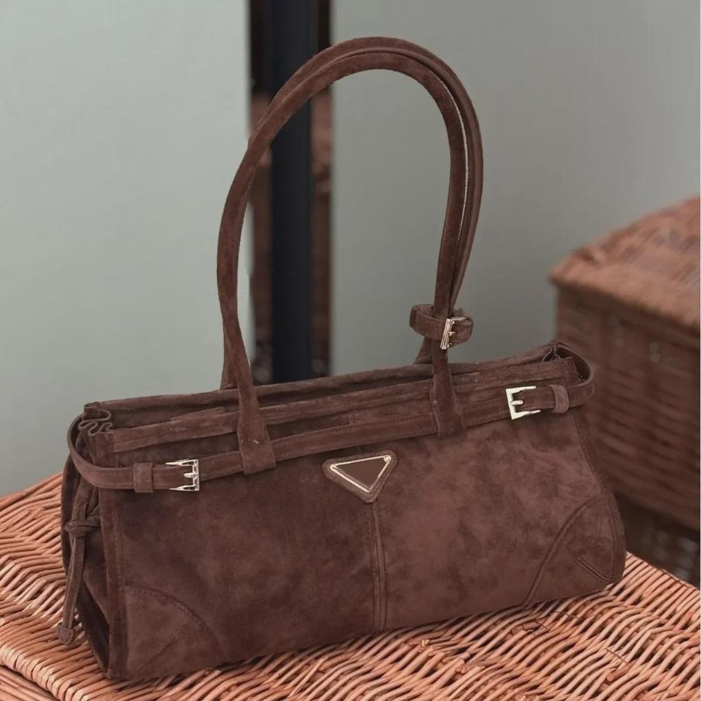 2024 Trendy Suede Tote Handbag - Versatile Large & Small Crossbody for Women