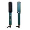2-in-1 LCD Hair Comb: Negative Ion Straightening & Curling Iron with Anti-Static Technology