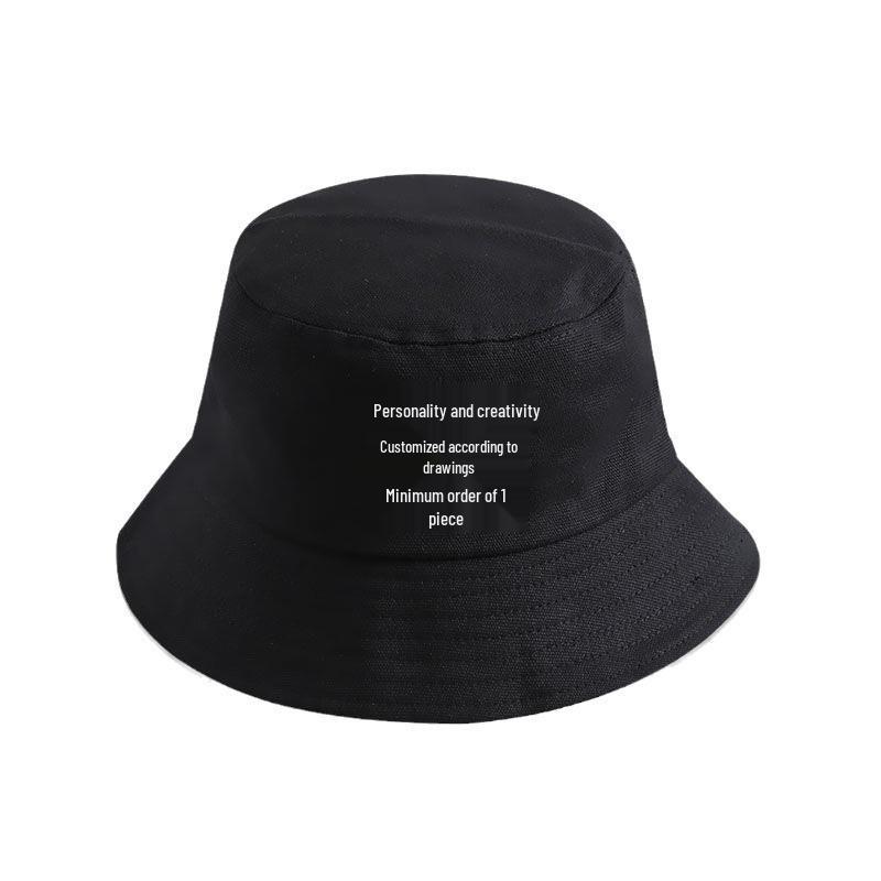 Custom Embroidered Cotton Bucket Hat for Men & Women - Outdoor Sun Hat & Promotional Summer Accessory