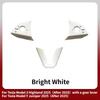 Steering Wheel Button Protective Cover for Tesla Model 3 Model Y Juniper 2026 Interior Trim Decorative Sticker Car Accessories