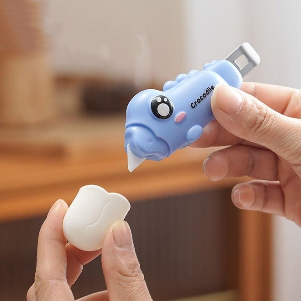 Cartoon 2 in 1 Bottle Opener Portable Box Opener Practical Medicine Bottle Opener Oral Liquids