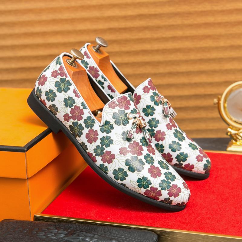 Fashion Leather Shoes Casual Business Shoes for Men Dress Tenis De Hombre Moccasins Mokasin Tenis Caballero Designer
