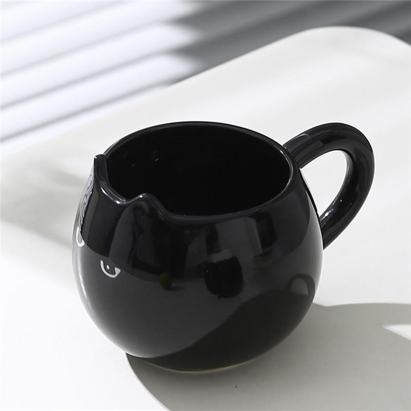 ABWR-Uroczy Czarny Na Koty Wybór Kubek 12 Oz Na Kawę I Herbatę, Kubek Kotek Dla Miłośników Kotów