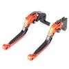 AL-mart Motorcycle Brake Clutch Lever Set Retractable Extendable 6 Levels Adjustable for Honda NC750X 2016-2020