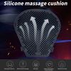 Motorcycle Silicon Seat Cushion,Ergonomic Cushion ,Pressure Relief Ride for Riding to Relieve Pressure, Absorb Shock,