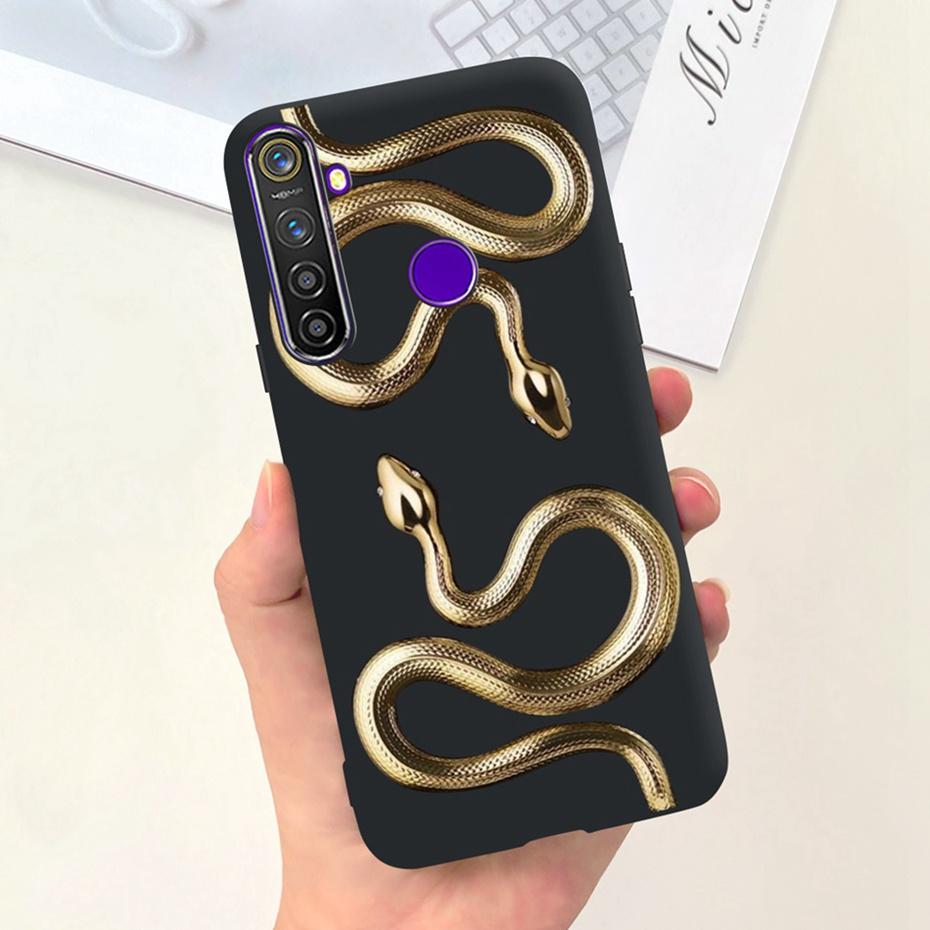 Fashion Case For Realme 5 Pro 5i 5s Soft Silicon Protective Cover For Realme5 5 i 5Pro Jelly Phone Cases