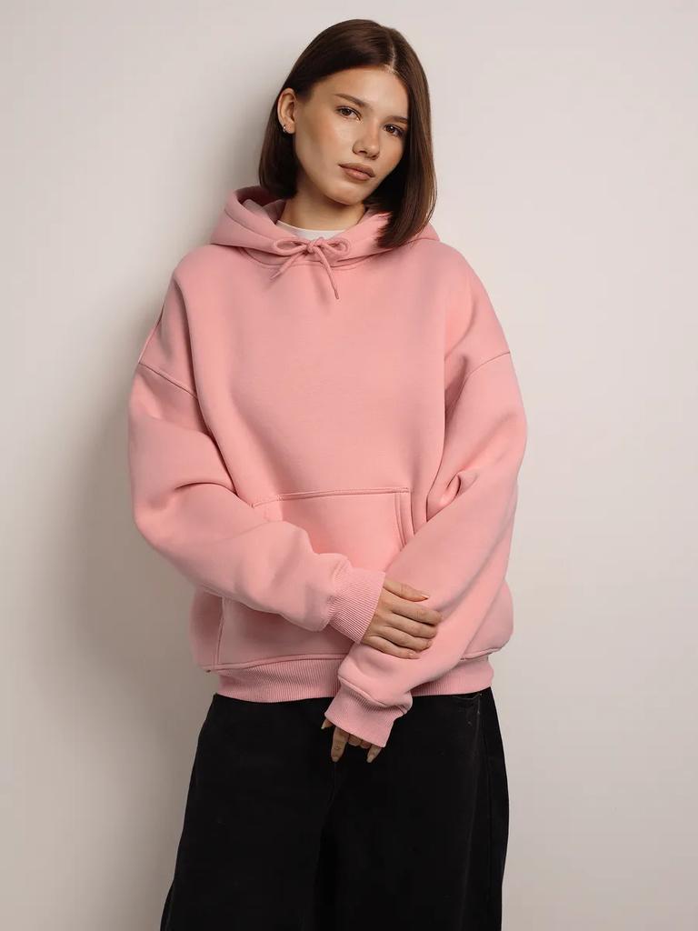 Men's Women's Oversized Y2k Unprinted Hoodies Couple's Streetwear Loose Sweatshirt Harajuku Hip Hop Female Male Comfortable Tracksuit