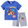 Paw Patrol Kids Set Boys Short Sleeve T-Shirt +Shorts 2-Piece Outfits Boys Cartoon Suit Casual Children Clothes For Summer