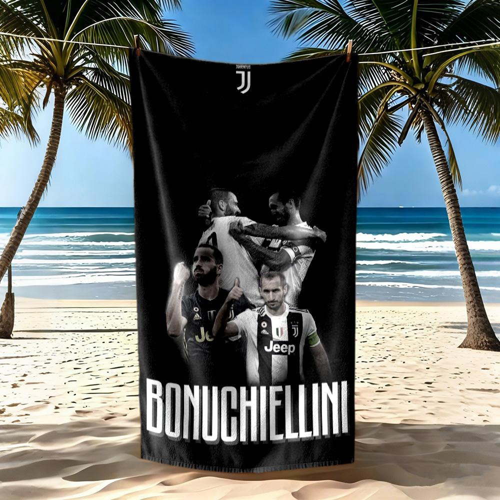 Juventus Beach Towel High Absorbency Quickdry Comfortable Lightweight