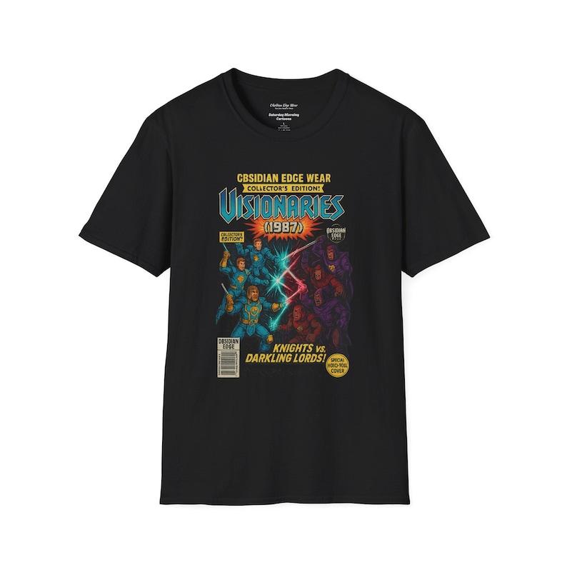 Visionaries Vintage Cartoons Unisex kids T-Shirt - Childhood Memories and Fun Designs 100
