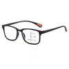 Fashion Square Frame Progressive Multifocal Reading Glasses for Men Women Anti Blue Light Presbyopia Eyeglasses diopter +1.0+2.5