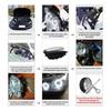 Pair of Headlight Lens Lampshades for 2011-2013 BMW X3 F25
