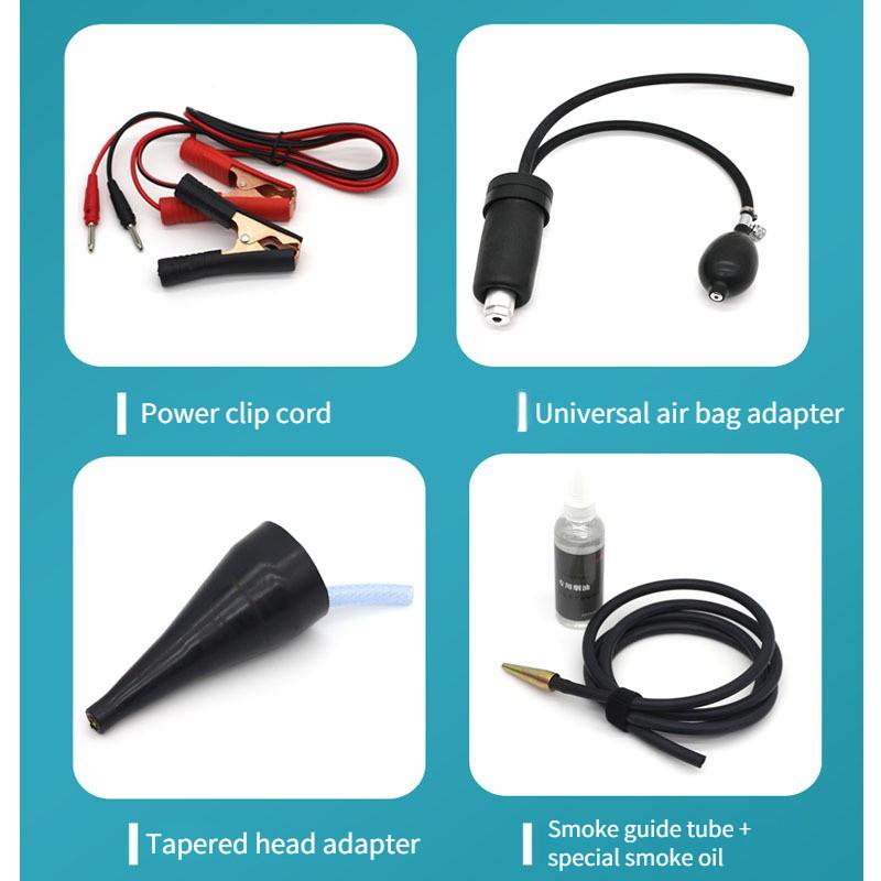Car Smoke Leak Detector C4 Leak Diagnosis Device Car Inlet and Exhaust Detection Oil Leakage Tester Automobile Fault Detector