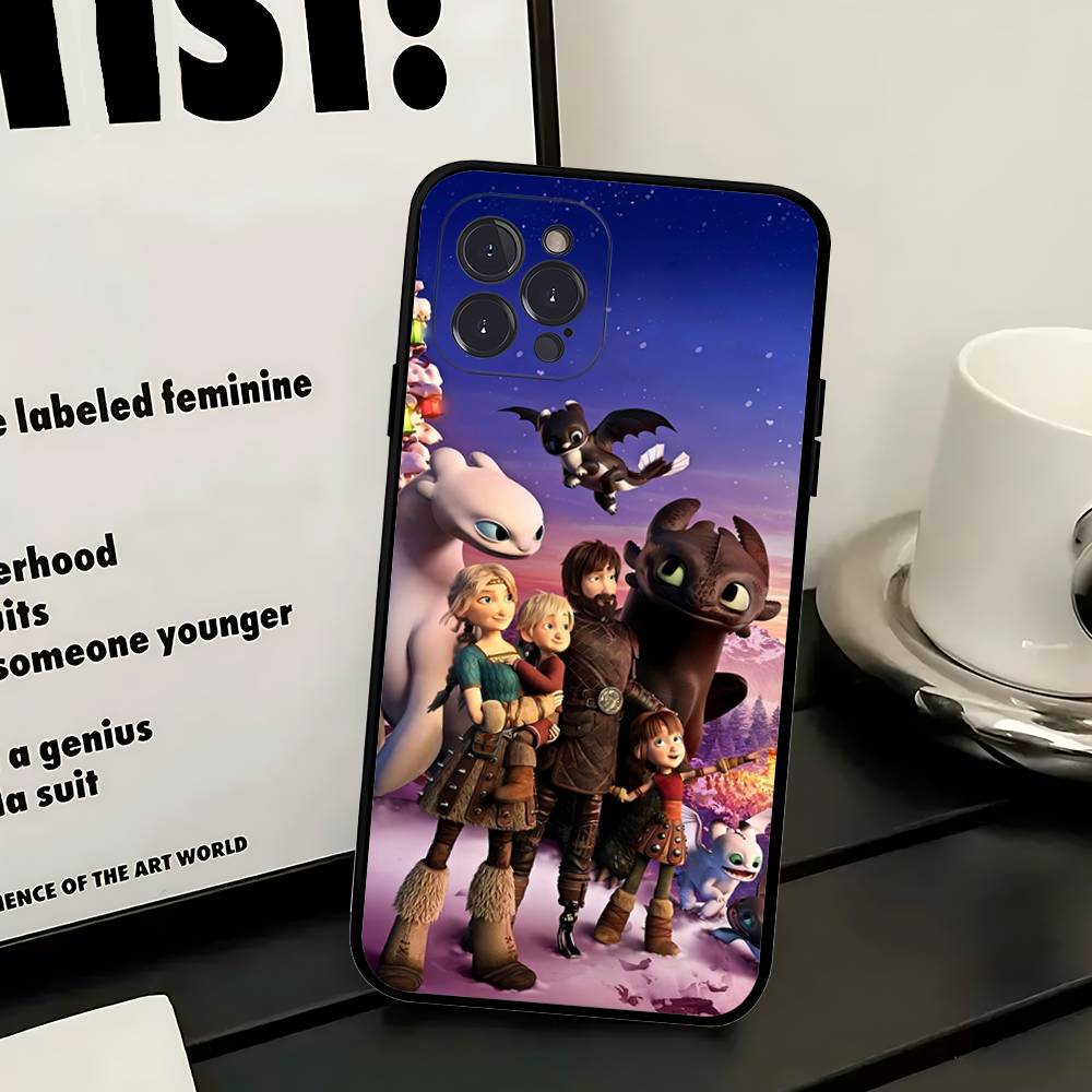 

Lovely Couple Toothless Fury Dragon Phone Cover Case For IPhone 13 12 11 17 Pro Max 17 15 16 14 Plus 17Air iPhone 17 Pro