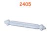 Non-Toxic 2405 Building Blocks Moc 5L Transmission Shaft Unit Double-Headed Technology Connector Parts Assembly Toy Transmission Joint