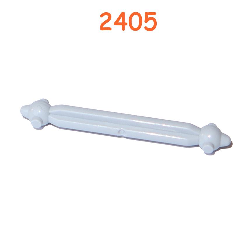 Non-Toxic 2405 Building Blocks Moc 5L Transmission Shaft Unit Double-Headed Technology Connector Parts Assembly Toy Transmission Joint