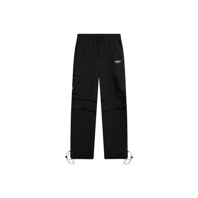 Li Ning Sports Lifestyle Series Loose Fit Pattern Logo Casual Pants Women Pants AKXV328-3