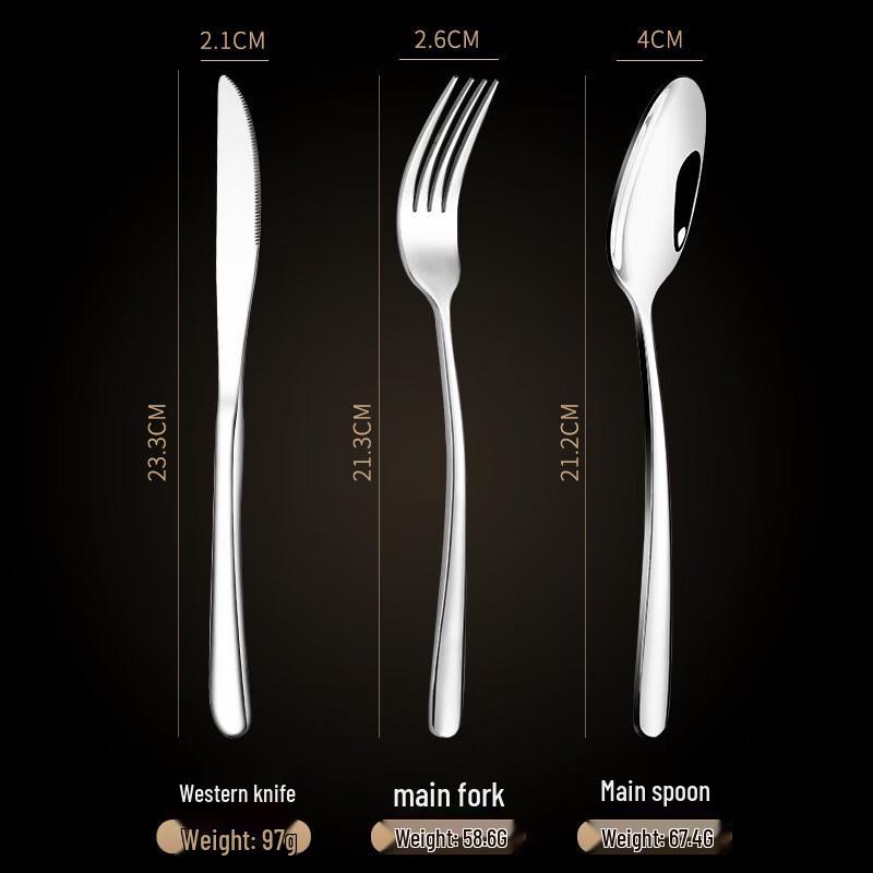 Abay 304 Stainless Steel Cutlery Set