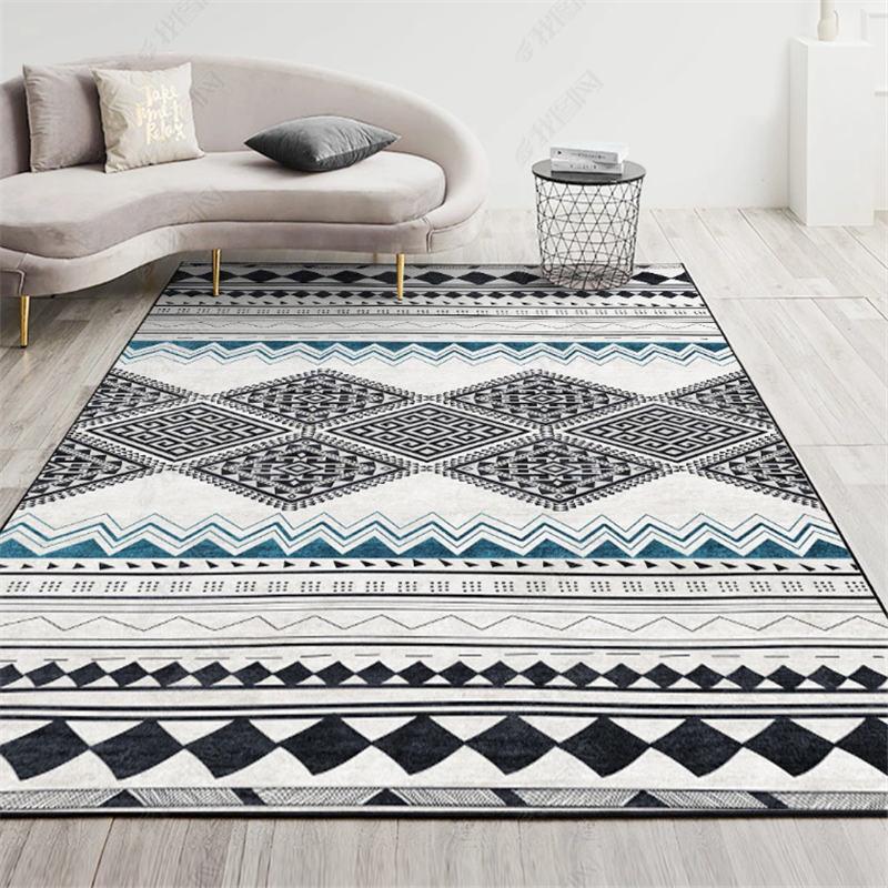Nordic Carpet Living Room Modern Simple Sofa Tea Table Mat Bedroom Bedside Carpet