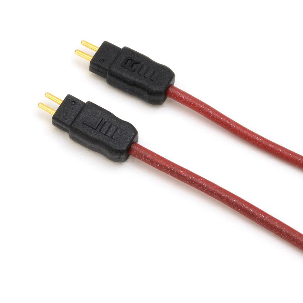 onso 08 Earphone Cable 3.5 (3-pole) - 2-pin (CIEM-L/R) 1.2m iect_08_ub3c_120