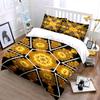 Gold mandala geometric pattern. Bedding sets Duvet cover sets Duvet covers Pillowcases(1* Duvet Cover 2* Pillowcases without duvet insert)