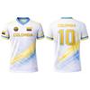 Colombia Flag 3D Printed Jersey Summer Outdoor Sports Breathable Short-sleeved Football Training Top Unisex Casual V-neck Tee