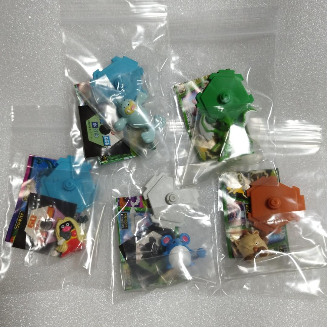 

[Б/У] Покемон: Полный цвет стадион 5 мини-фигурок Покемонов Оригинал