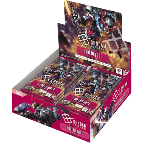 

[Ships the day before release/Unopened box] Gundam Card Game Booster Pack Dual Impact GD021 BOX (24 packs) *Purchase 12 boxes and receive an unopened