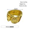 Zinc Alloy Kongming Puzzle Lock: Disentanglement Ring Educational Toy