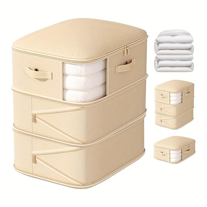 Vacuum Compression Quilt Storage Bag Large Capacity Clothes Organizer Dustproof Moisture Resistant Packing Pouch for Closet Moving