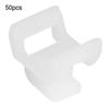 50pcs Base Mount Cable Wire Tie Zip Ties Holder for European Standard Aluminum ProfilesEuropean