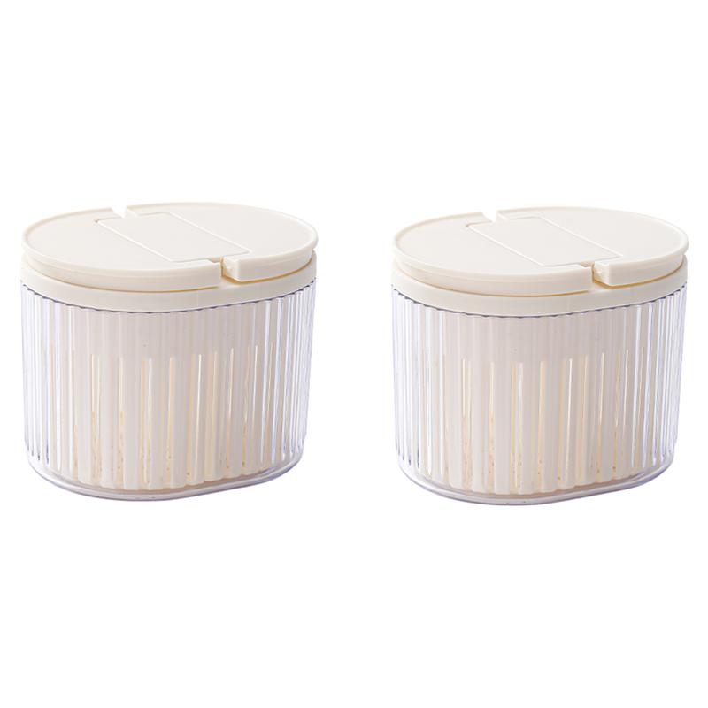 

Контейнер для хранения в холодильнике Контейнер для хранения продуктов Овощей Фруктов Органайзер для холодильника Дренажная корзина Лук Имбирь Прозрачный С крышкой Контейнер