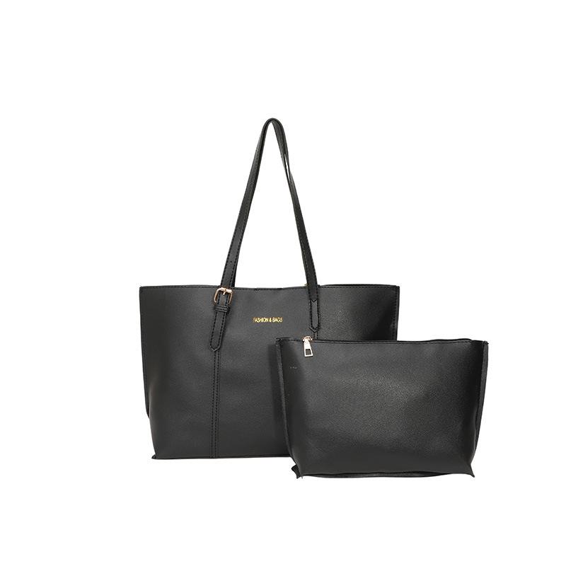 Large-capacity bag women s spring new textured women s bag simple retro handbag shoulder commuting