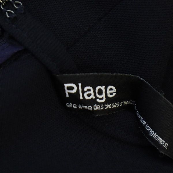 Plage made in Japan No sleeve one piece Navy Women Used