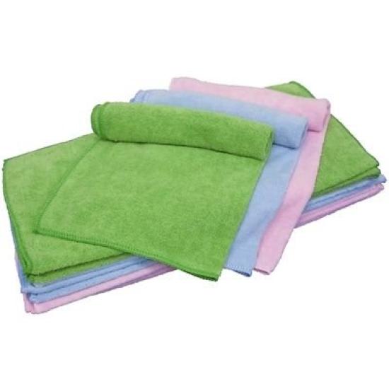 Astro Products Car Wash Towel Set (12-Piece Set) (Mixed Colors)