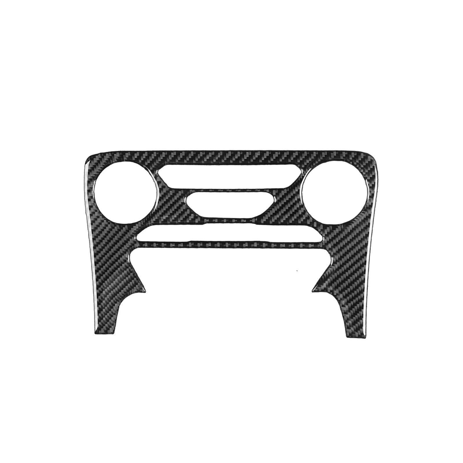 1PC Carbon Fiber Center A/C Control Panel Cover Trim For Ford Ranger -