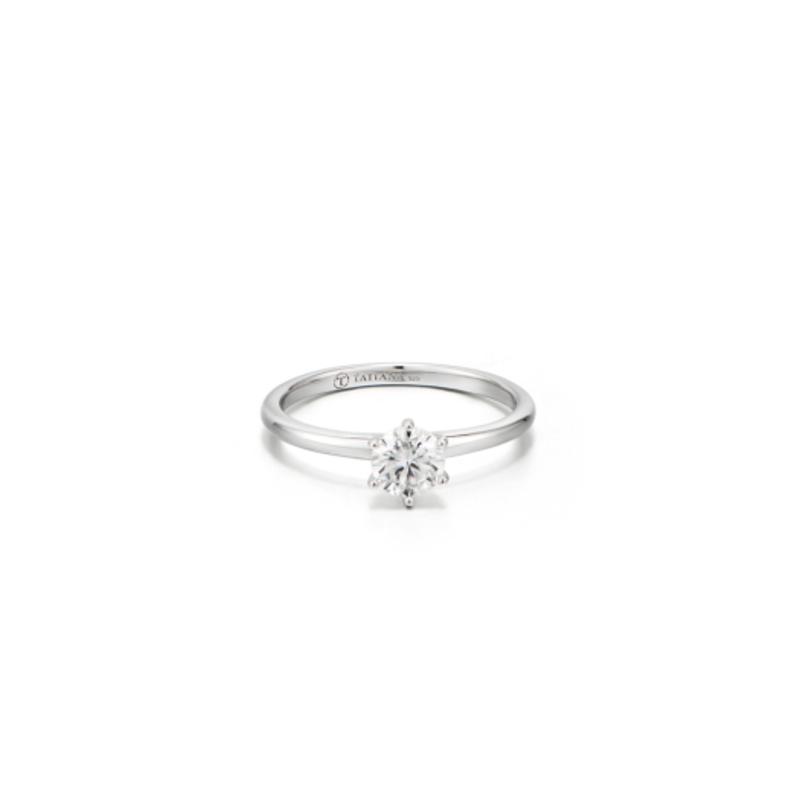 Tatiana [Silver925]Moissanite 0.5Carat Ring_DR0001