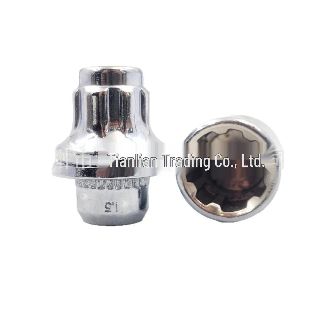 Anti-theft Wheel Hub Nuts for Toyota Corolla, Highlander, Camry, and Yaris