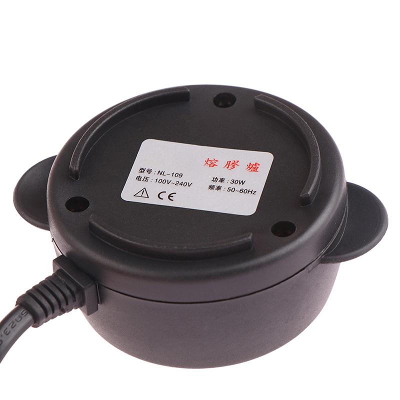 Elektryczny garnek do kleju Topienie Regulowana temperatura Do sztyftów kleju Granulki Koraliki