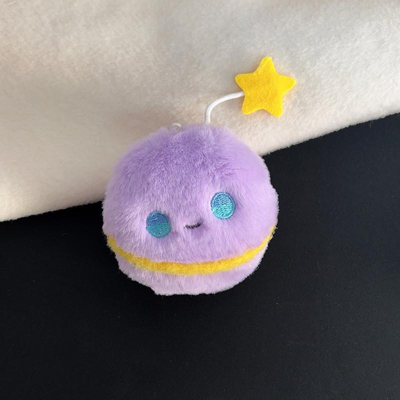 Creative Love And Deepspace Character Plush Bag Charm With Soft Short Pile For Kids And Collectors