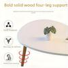 1pc Modern Creative Small Living Room Table, with hardwood fabrication panel,suitable for home and study use