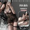 Back Split Underwear Uniform Seduction Eyelashes Lace Lace Perspective Hollow Passion Suit Style Bell
